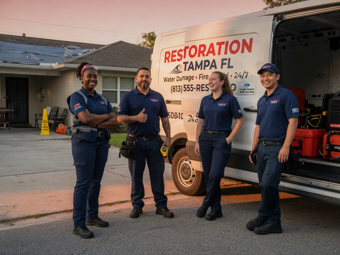 Water Damage Restoration company in Louin, MS
